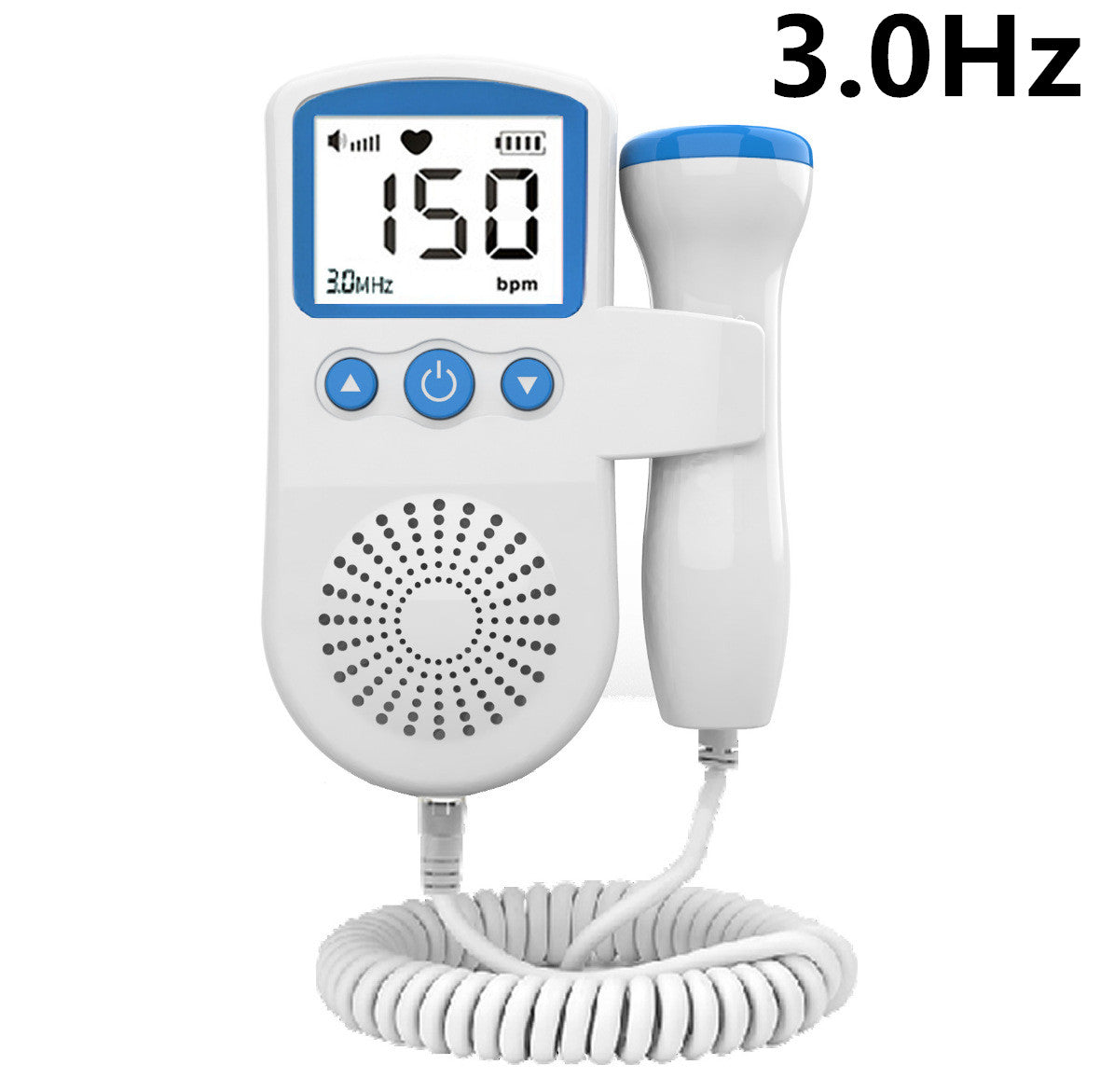 Monitor fetal Doppler pentru gravide, monitorizare functii vitale fat intrauterin, detectare puls, USB