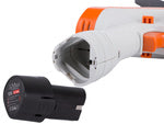 Drujbă electrică cordless mini – ferăstrău de grădină pentru tăiere ramuri, 21V, portabil