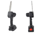 Mini drujbă cordless 6” – Ferăstrău portabil electric pentru grădină și întreținere ramuri