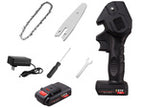 Mini drujbă cordless 6” – Ferăstrău portabil electric pentru grădină și întreținere ramuri