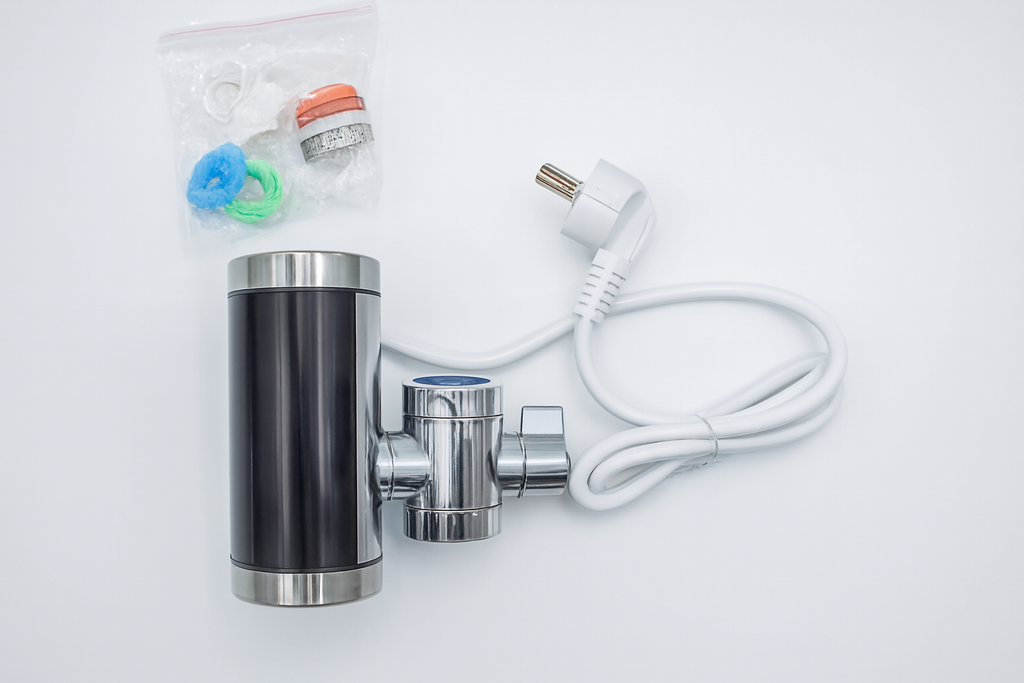 Încălzitor electric apă 3000W cu robinet rotativ și afișaj temperatură – rapid și eficient